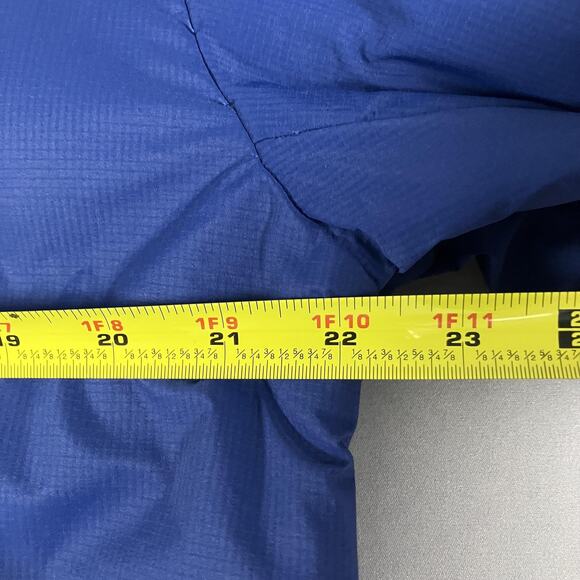 Oakley Jacket Mens Medium Blue Performance Fit Hooded Down Insulated Winter FA18 - Picture 4 of 16